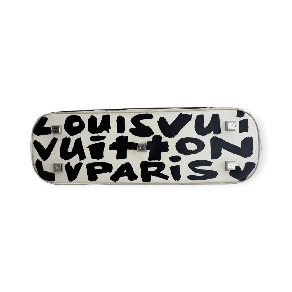 LOUIS VUITTON Graffiti Alma Horizontal Bag - Stephen Sprouse Limited Edition - Picture 6 of 14